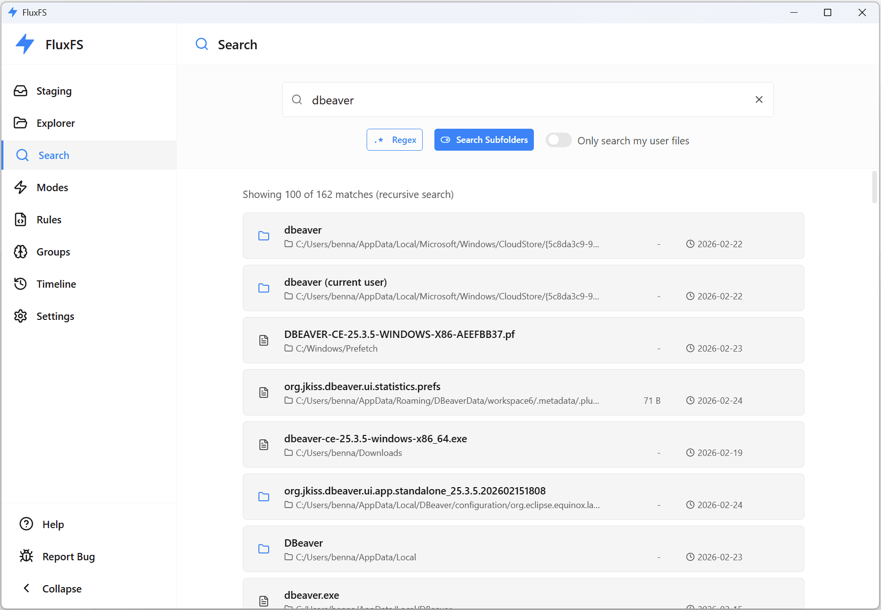Instant Search Preview